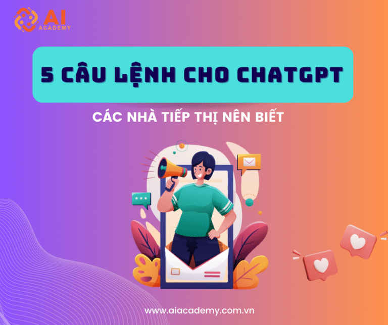 5 câu lệnh chatgpt