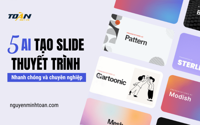 5 AI tạo slide thuyết trình